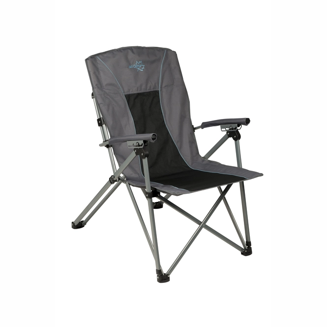 Campingstuhl Bo-Camp Deluxe King Plus 3-Bein Anthrazit – Bild 2