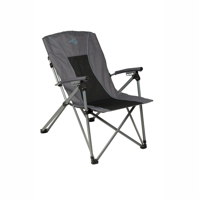 Campingstuhl Bo-Camp Deluxe King Plus 3-Bein Anthrazit – Bild 3