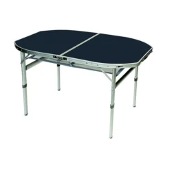 Campingtisch Bo-Camp Ovales Koffermodell (120 X 80 Cm)
