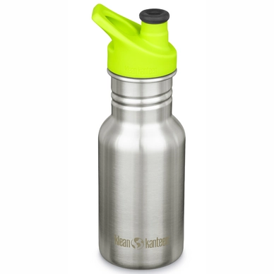 Reiseflasche Klean Kanteen Classic Narrow Sippydop Brushed Kinder Stainless 355 Ml