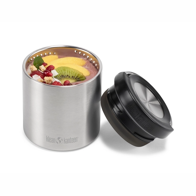 Lebensmittelbehälter Klean Kanteen TKCanister Brushed Stainless 237 Ml – Bild 2