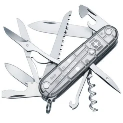 Taschenmesser Victorinox Huntsman SilverTech Transparant