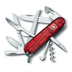 Taschenmesser Victorinox Huntsman Transparant Red