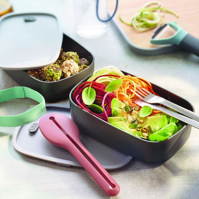 Lunchbox BergHOFF Leo Line Duo Grey – Bild 2