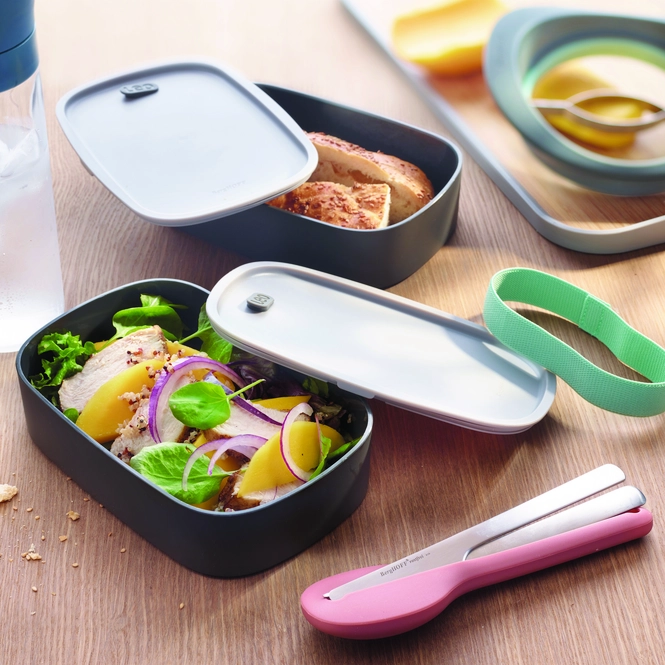 Lunchbox BergHOFF Leo Line Duo Grey – Bild 7